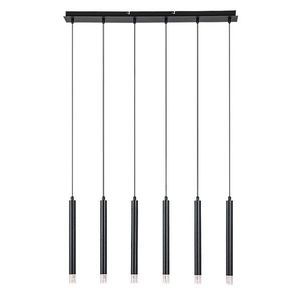 Rabalux Černý závěsný lustr Ramira pro žárovku 6x G9 72362 obraz