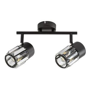 Rabalux Černé stropní svítidlo Venaro pro žárovku 2x E14 73060 obraz