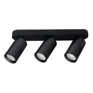 Rabalux Černé stropní svítidlo Yorli pro žárovku 3x GU10 73083 obraz