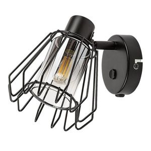 Rabalux Černé bodové svítidlo Emerencia pro žárovku E14 73067 obraz