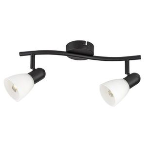 Rabalux Černé stropní svítidlo Soma pro žárovku 2x E14 73092 obraz