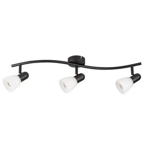 Rabalux Černé stropní svítidlo Soma pro žárovku 3x E14 73093 obraz