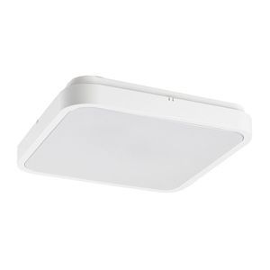 Rabalux Bílé stropní LED svítidlo Alenzo hranaté 290x290mm 24W IP44 CCT 71422 obraz