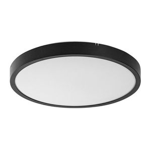 Rabalux Černé stropní LED svítidlo Alenzo kulaté 305mm 18W IP44 CCT 71436 obraz