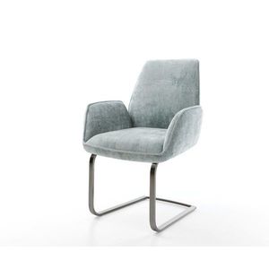 Jídelní židle Zoa-Flex žinylka pastelově modrá jídelní židle obraz