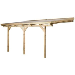 Dřevěná zahradní pergola 671 Weka obraz