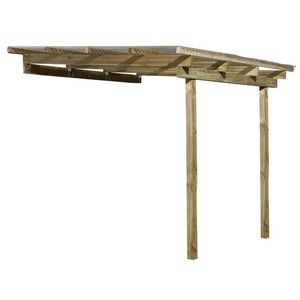 Dřevěná zahradní pergola 671 Weka obraz