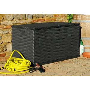 Zahradní úložný box RATTAN 420 l Toomax obraz