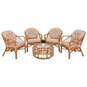 Zahradní sedací souprava 5 ks obraz