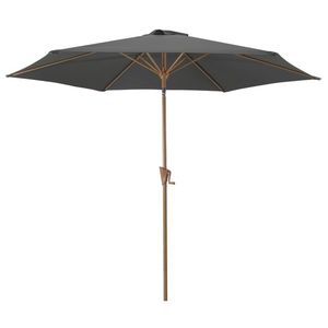 Naklápěcí slunečník WOOD ø 300 cm Rojaplast obraz