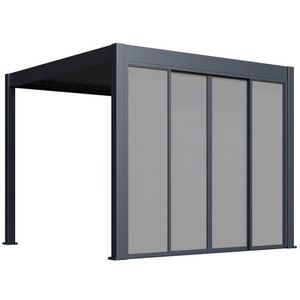 Posuvná zástěna pro bioklimatickou pergolu Rojaplast obraz