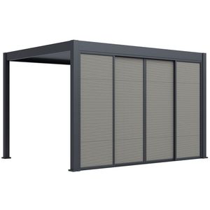 Posuvná zástěna pro bioklimatickou pergolu Rojaplast obraz