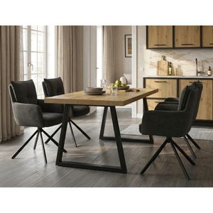 Jídelní stůl Lake, rozkládací obraz