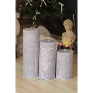 Sada svíček (3 kusy) Dev Sutun - Grey obraz