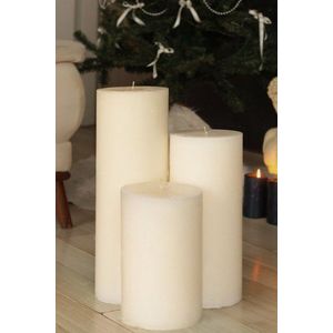 Sada svíček (3 kusy) Dev Sutun - Cream obraz