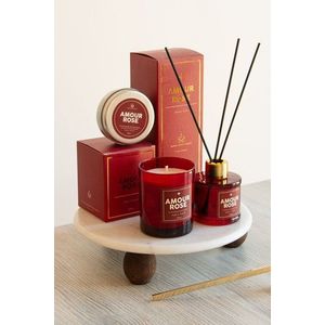 Sada svíček (3 kusy) Amour Rose obraz