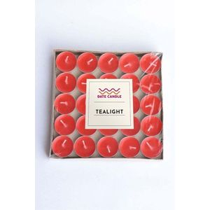 Svíčka Tealight 6 x 100 - Red obraz