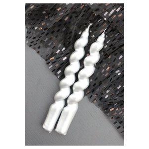 Sada svíček (2 kusy) Sedefli Burgu - Silver obraz