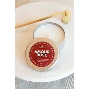 Svíčka Amour Rose Metal obraz