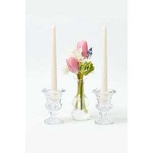 Sada svíček (2 kusy) Pastel 2 - White obraz