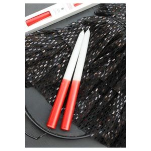 Sada svíček (2 kusy) Cizgili Sedefli 2 - Red obraz