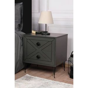 Noční stolek Luna - Anthracite obraz