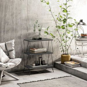 Odkládací stolek / Příruční stolek Lazandos - Anthracite obraz