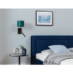 Vespillo 18x26x38cm nástěnné svítidlo 2 zelený/zlatý obraz