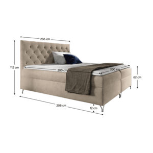 Boxspringová postel GUINEVRA 2 Tempo Kondela obraz