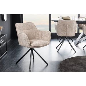 Otočné jídelní křeslo 2 ks TEMUS Dekorhome obraz