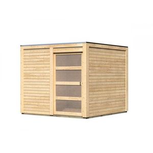 Dřevěný zahradní domek QUBIC 2 Lanitplast obraz