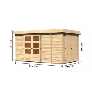 Dřevěný zahradní domek RETOLA 6 Lanitplast obraz
