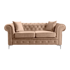 Rozkládací chesterfield pohovka 2-místná ROMANO Tempo Kondela obraz