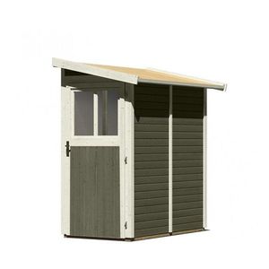 Dřevěný zahradní domek GÖRLITZ 99x182 cm Lanitplast obraz