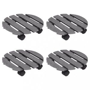 Podstavec pod květináč 4 ks Dekorhome obraz