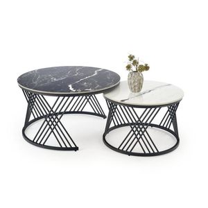 Konferenční stolek 2 ks FLAMINGO Halmar obraz