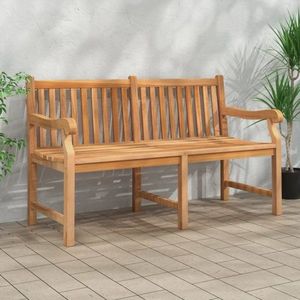 Zahradní lavice 150 cm teak Dekorhome obraz