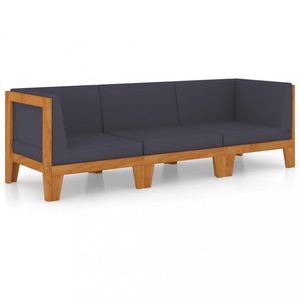 Zahradní pohovka 3 ks NATAŠA Dekorhomee obraz