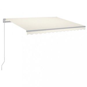 Ručně zatahovací markýza s LED světlem 350x250 cm Dekorhome obraz