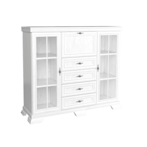 Komoda s vitrínou KORA KK7 Tempo Kondela obraz