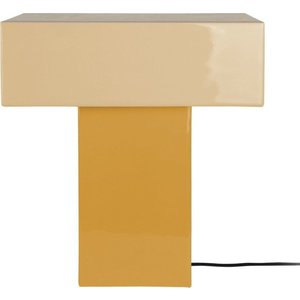 Žlutá stolní lampa (výška 35 cm) Grato Recto – Leitmotiv obraz