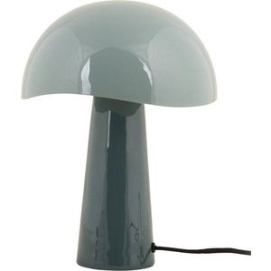 Stolní lampa v petrolejové barvě s kovovým stínidlem (výška 33 cm) Grato – Leitmotiv obraz