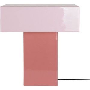 Růžová stolní lampa (výška 35 cm) Grato Recto – Leitmotiv obraz