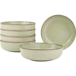 Světle zelené porcelánové misky v sadě 6 ks 75 ml – Hermia obraz