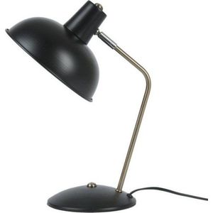 Černá stolní lampa Leitmotiv Hood obraz