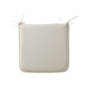 Sada 2 jednobarevných čtvercových podsedáků na židli obraz