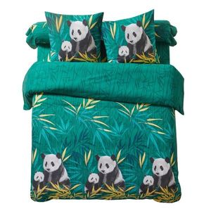 Povlečení Pandi s potiskem, polybavlna obraz