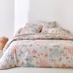 Bavlněné povlečení Korály s potiskem obraz