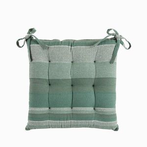 Sada 2 pruhovaných podsedáků na židli obraz