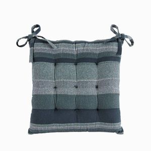 Sada 2 pruhovaných podsedáků na židli obraz